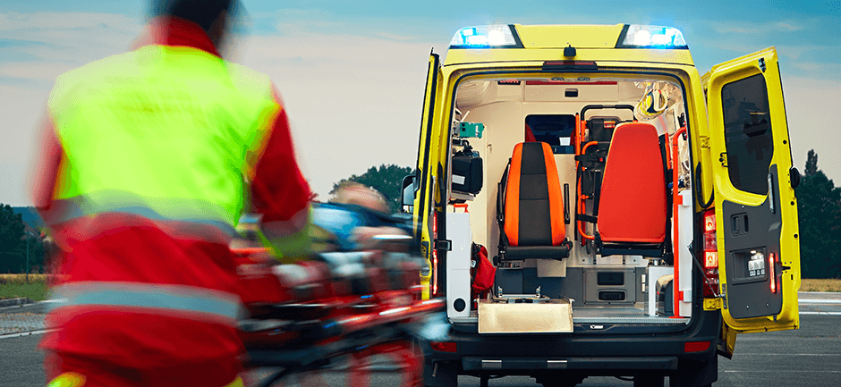 serviço de ambulância